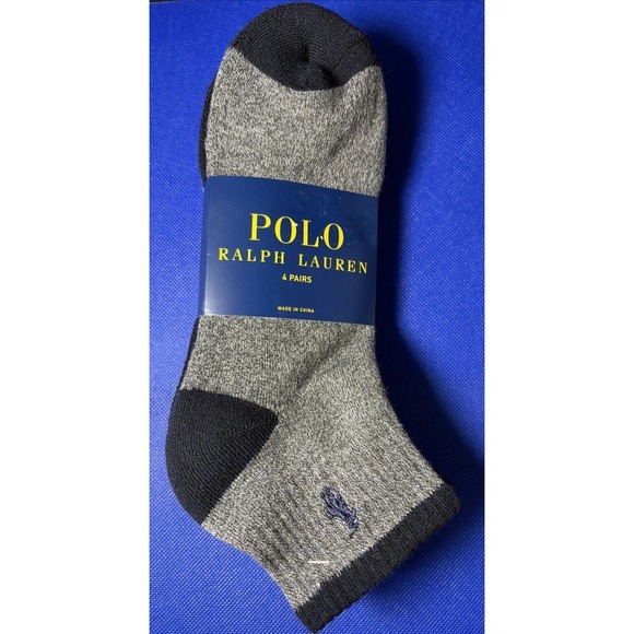 Polo Ralph Lauren Other - Polo Ralph Lauren Classic Sport Low Cut Ankle Socks Men's Size 6-12.5 Pack Of 4